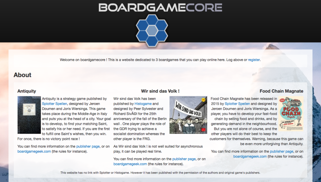 Online Board Game