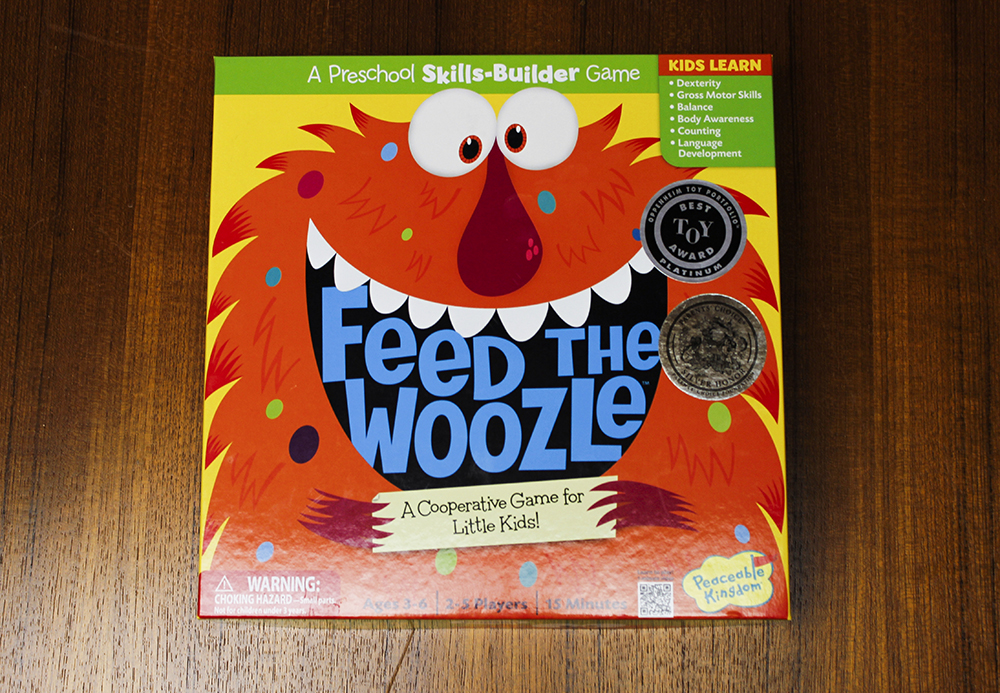 Feed The Woozle ~A Preschool Skills Builder Game~ by Peaceable  Kingdom~COMPLETE